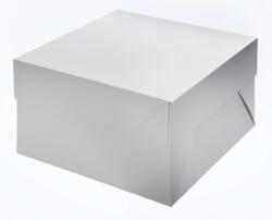 White Cakebox, 25 x 25 x 15 cm. 5 pc.