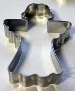 Engel II metal udstikker 7,7 x 5,8 cm.