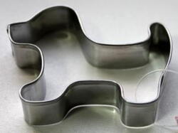 Hund metal udstikker 5,3 x 7,0 cm.