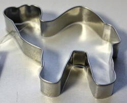 Kamel metal udstikker 5,5 x 6,5 cm.