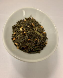 Grøn sencha karamel te, 500 g.
