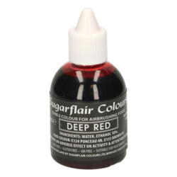 Deep Red airbrush color fra Sugarflair, 60 ml.