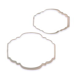 Cookie and Cake Plaque Style 2 Set/2