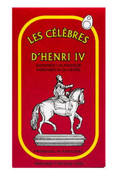 D’HENRI IV Sardiner i Olivenolie 120 g.