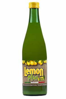LEMON PLUS Ren Citronsaft Økologisk 500 ml.