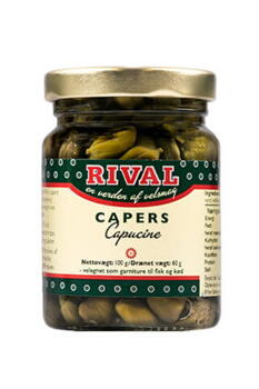 RIVAL Capers Capucine 100g.