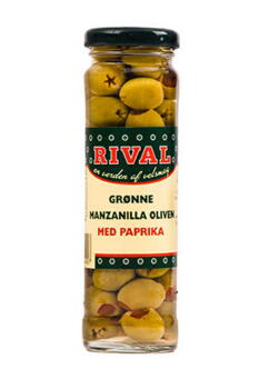 RIVAL Grøn Oliven/Paprikapasta