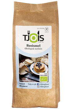 TJOIS Basismel, Øko Glutenfri Vegansk 500g.