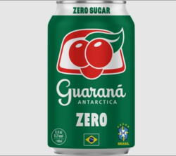 Guaraná Antartica Zero 350 ml.