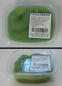 Råmasse med pistaciesmag 200 g.