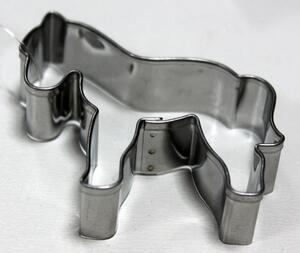 Hest metal udstikker 5,5 x 5,8 cm.