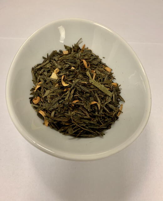 Grøn sencha karamel te, 250 g.