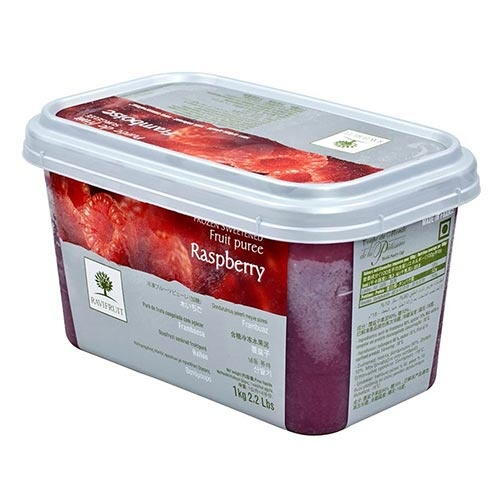 Hindbær puré, 1 kg, frost