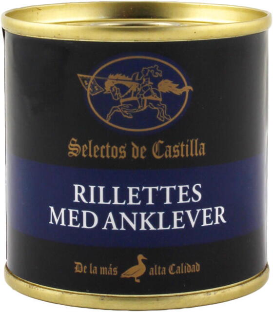 Rillettes with duck liver 100 g.