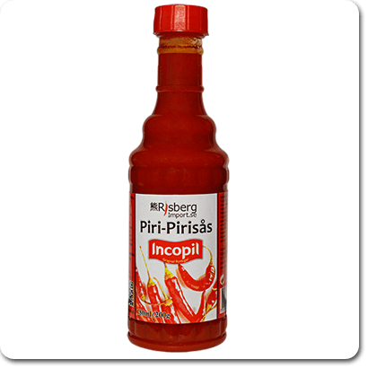 Piri-piri sauce 180 ml/195 g.