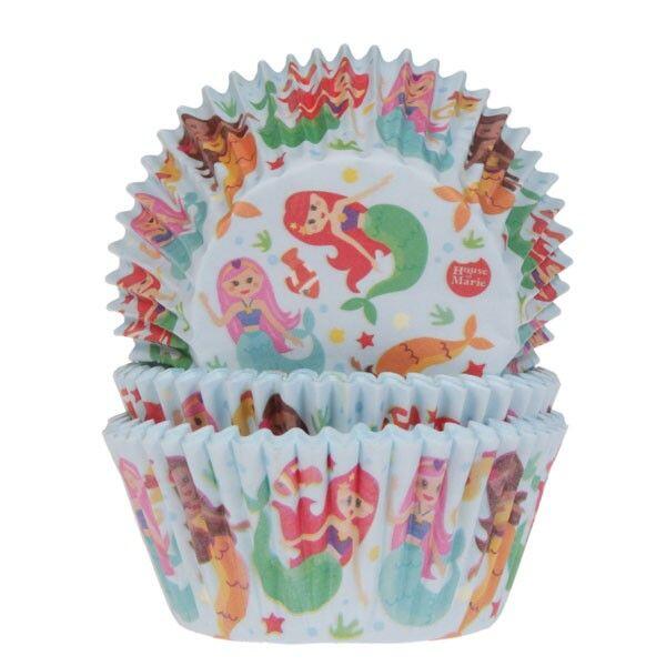 Baking Cups standard Mermaid pk/50