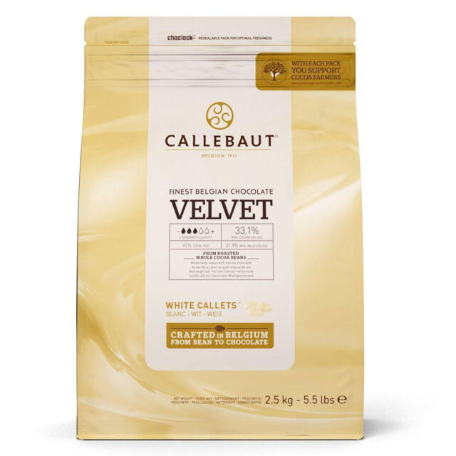 Callebaut Chocolate Callets -Velvet- 2,5kg