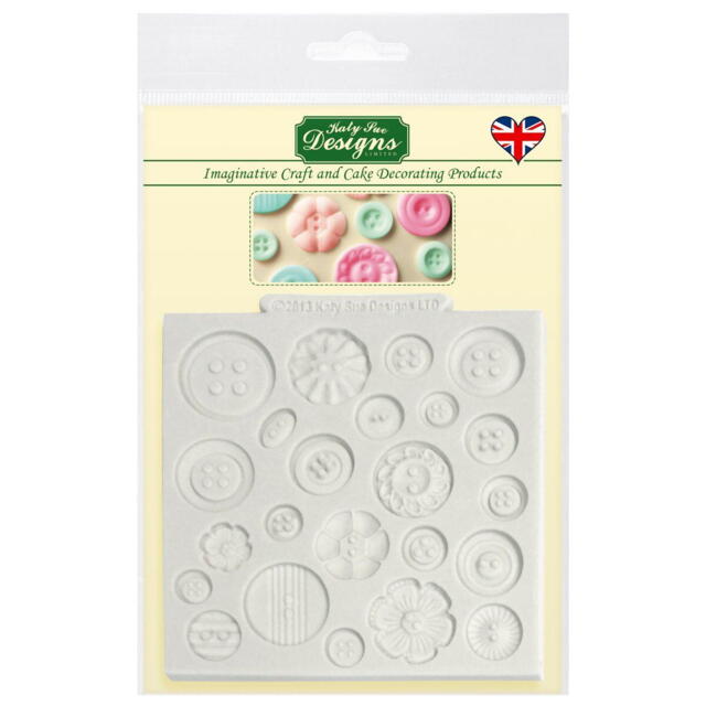 KATY SUE MOULD BUTTONS silikone form