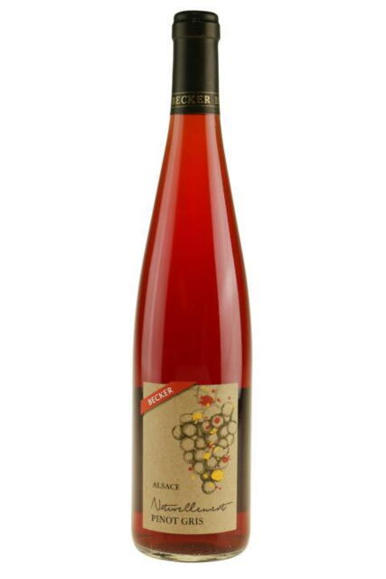 Becker Pinot Gris Vin Nature Orange ØKO, 13,5 %, 75 cl.