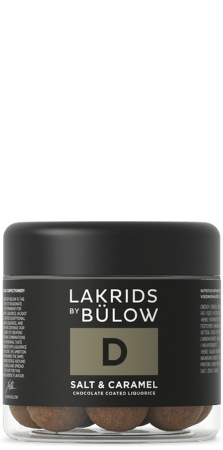 Lakrids by Bülow, D - SALT & CARAMEL 125 g.
