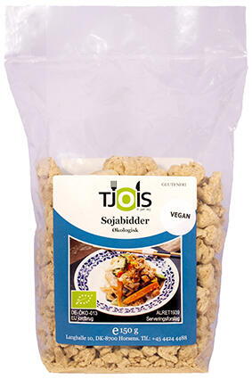 TJOIS Sojabidder, Øko Glutenfri Vegansk 150 g.