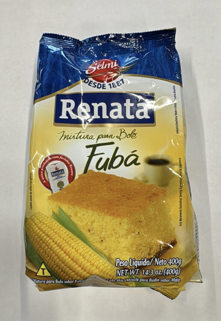 MISTURA PARA BOLO DE FUBÁ Renata 400g.