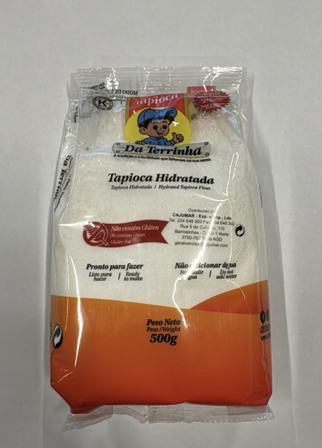 TAPIOCA HIDRATADA TERRINHA 500g.