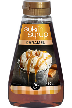 SUKRIN Sirup, Karamel 450g.