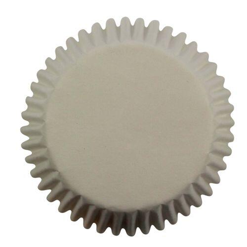 white mini muffin baking cups, 100 pieces.