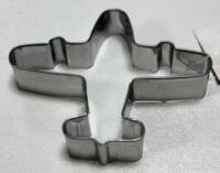 Plane metal cutter 6,0 x 7,4 cm.
