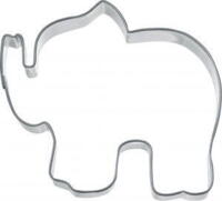 Elefant metal udstikker 6,6 x 5,2 cm.