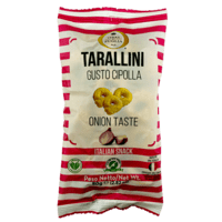 Tarallini med løgsmag – pose 80.g